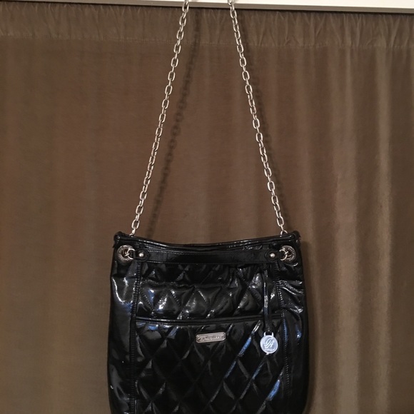 Grace Adele Black Patent Leather Bag - Picture 4 of 5